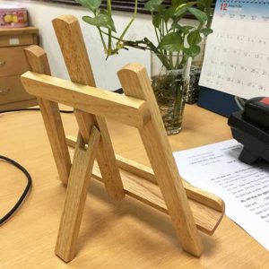 Wooden easel