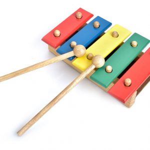 Piano wooden instrument for kids
