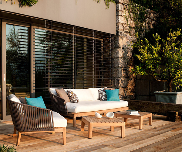 Teak sofa set