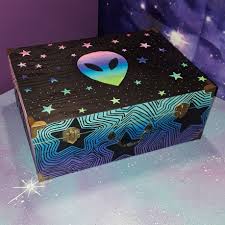 Painting Cosmetic Box