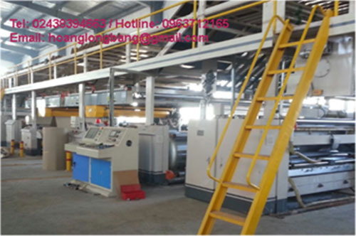 Carton production machine