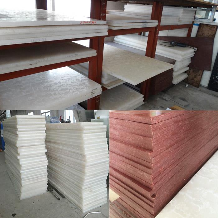 Cutting HDPE/PP sheet