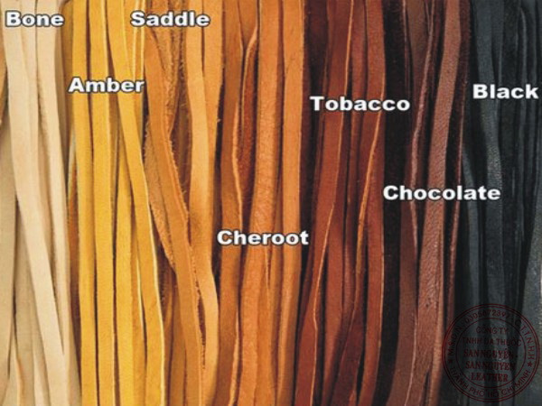 Cow leather for belt