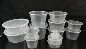 Plastic food containers
