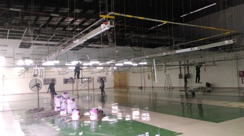 Epoxy paint construction