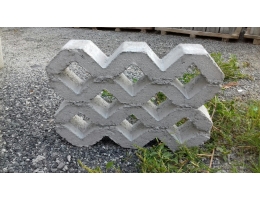 Grass block pavers