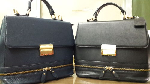 Leather handbag for women