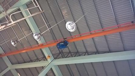 Monorail overhead crane
