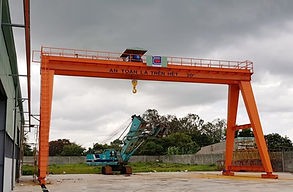 Double girder gantry crane