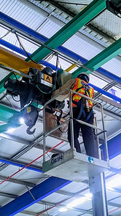 Emergency crane repair