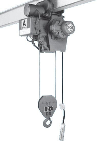 Hitachi electric cable winch