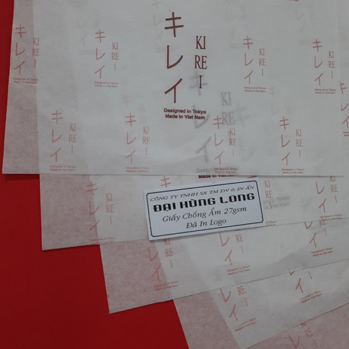 Poluya pelure paper with logo