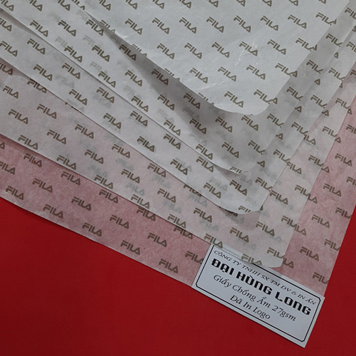 Poluya pelure paper with logo