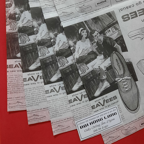 Poluya pelure paper with logo