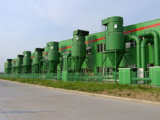 Dust treatment system