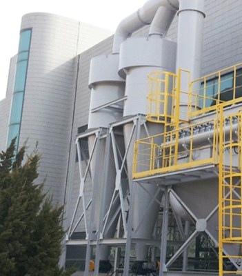 Dust treatment system