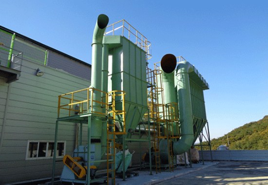 Dust treatment system
