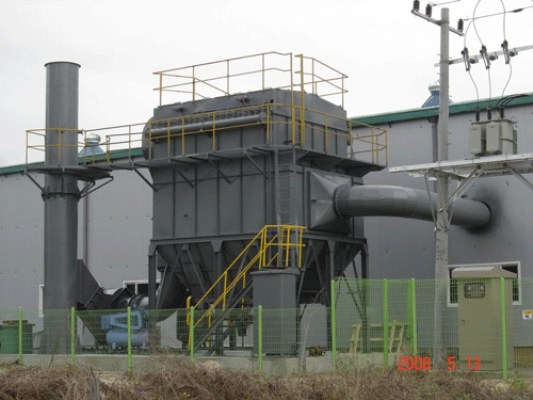Waste gas treatment system