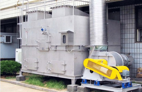 Waste gas treatment system
