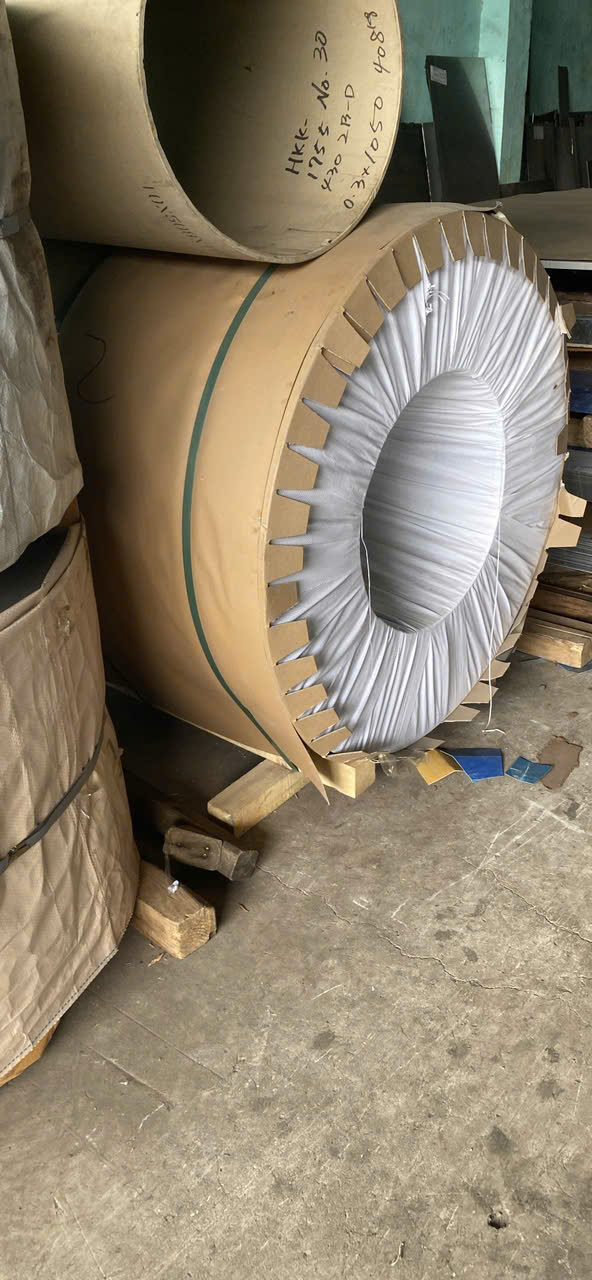 304 - 316 - 430 Rolled stainless steel