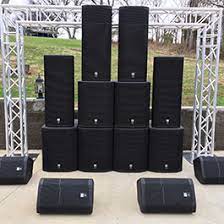 Sound equipment rental