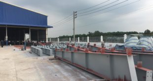 Binh Duong steel truss manufacturing plant