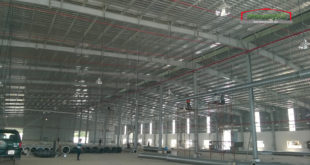 Factory construction in Tan Uyen