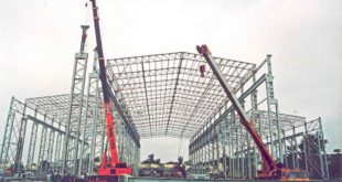 Industrial building construction