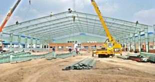 Industrial building construction