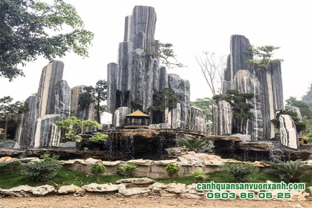 Construction and design of rockeries