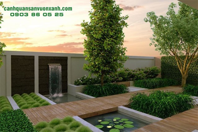 Miniature landscape design & construction