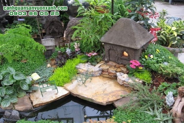 Miniature landscape design & construction