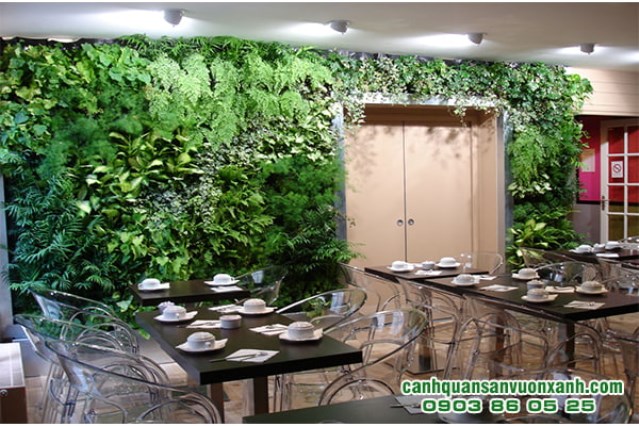 Vertical garden landscape design & construction