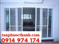 Aluminum glass doors