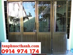 Aluminum glass doors