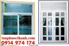 Aluminum glass doors