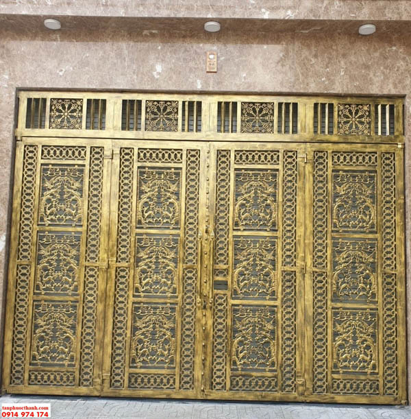 Iron doors