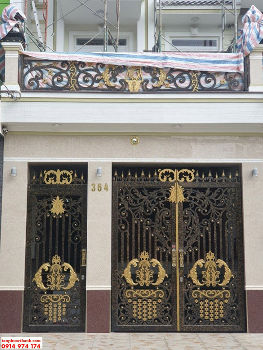 Iron doors