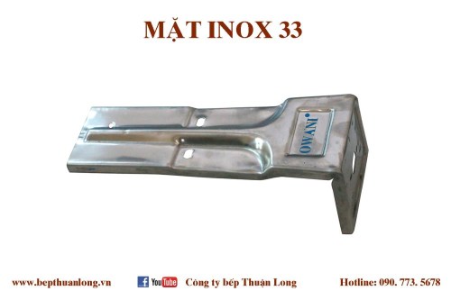 Stainless steel surface
