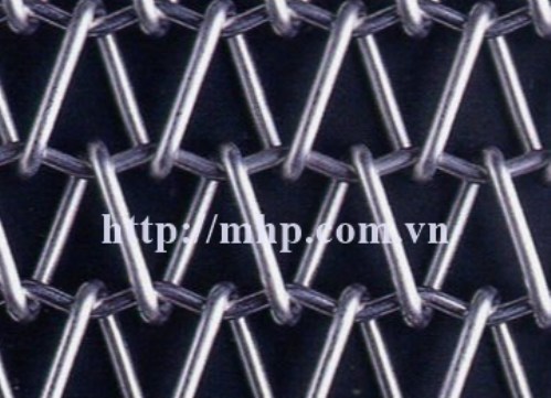 Cambridge V-knitted mesh conveyor