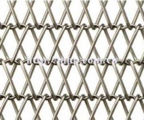 Cambridge X-knitted mesh conveyor