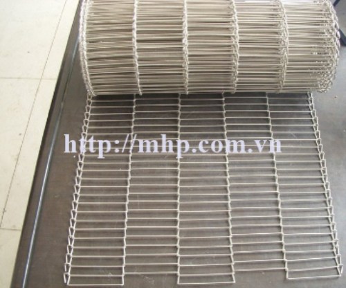 Cambirdge knitted wire mesh conveyor