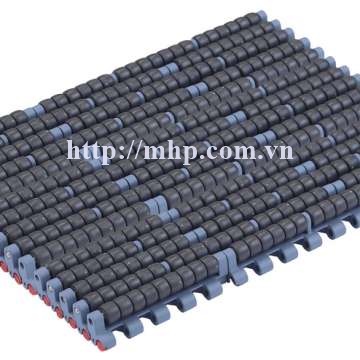 Roller plastic conveyor