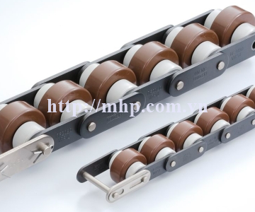 Tsubaki chain with roller