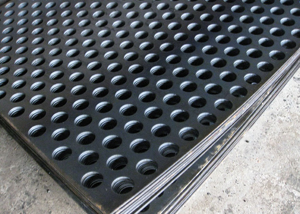 Perforated steel sheet