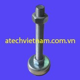 M12x100 rubber base leveling feet
