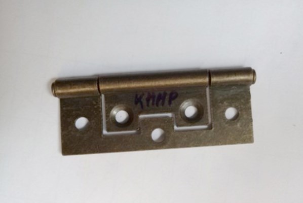 One-sided hinges