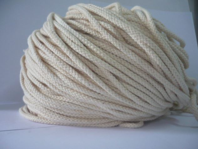 Round woven cord