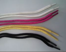 Round shoelaces