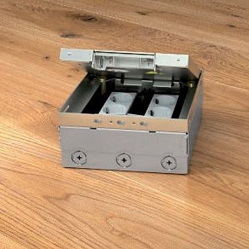 UDHOME floor sockets and floor boxes